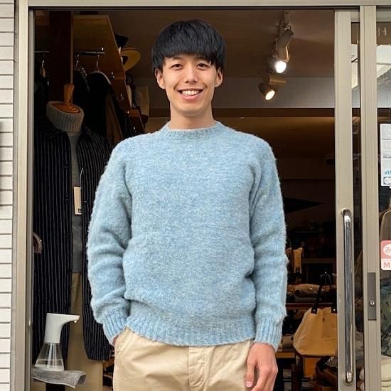 PETER BLANCE ”shaggy dog Shetland Sweater” - SECOURS PETER BLANCE ”shaggy dog Shetland Sweater” - SECOURS