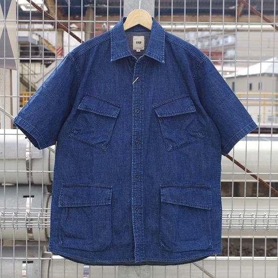 40%OFFFOB FACTORY DENIM FATIGUE S/S SHIRT