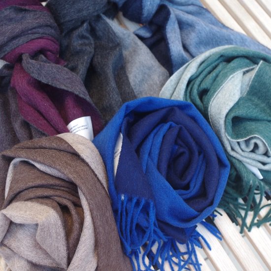 【20％OFF】SECOURS ”Double Face CASHMERE STALL”
