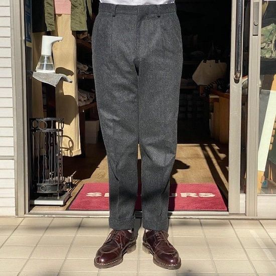 Pt.Alfred 2プリーツ コットントラウザーズ www.esole.eu