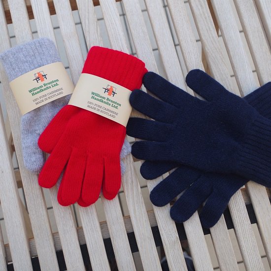 WILLIAM BRUNTON Cashmere gloves