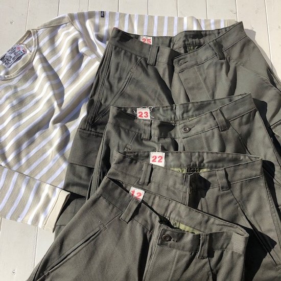 BERJAC ”FRENCH ARMY TROUSERS M-47” - SECOURS / ONLINE SHOP