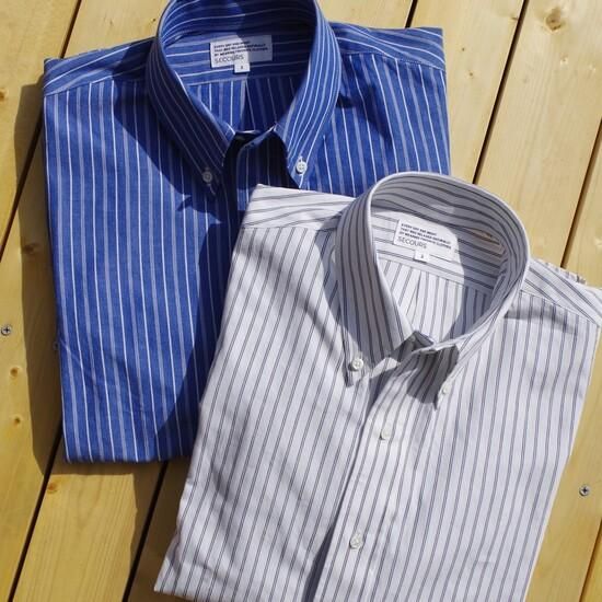 20OFFSECOURS CLASSIC STRIPE B.D SHIRTS