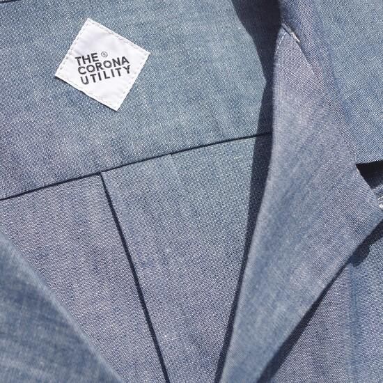 CORONA UTILITY French caffe shirt 開襟シャツ CORONA ”FRENCH CAFE SHIRT” - SECOURS / ONLINE SHOP