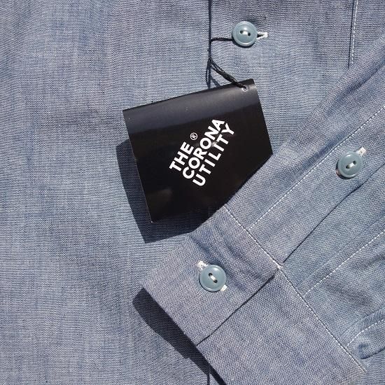 CORONA UTILITY French caffe shirt 開襟シャツ FRENCH CAFÉ SHIRT & UTILITY SLACKS | SPECIAL