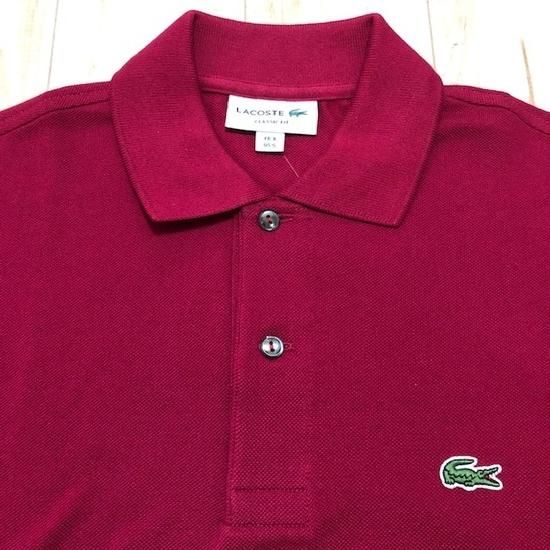 LACOSTE L1212 ワインレッド ポロシャツ 楽天市場】LACOSTE ラコステ ポロシャツ 日本製 L1212 送料無料