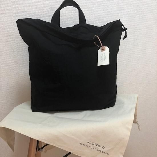 SLOW ”span nylon -drawstring toteM”<img class='new_mark_img2' src='https://img.shop-pro.jp/img/new/icons11.gif' style='border:none;display:inline;margin:0px;padding:0px;width:auto;' />
