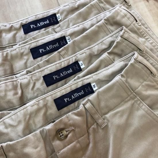 Pt.Alfred ”ARMY CHINO”KHAKI BEIGE- SECOURS / ONLINE SHOP