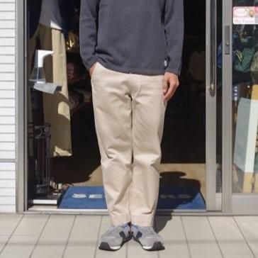 Pt.Alfred ”ARMY CHINO”KHAKI BEIGE- SECOURS / ONLINE SHOP