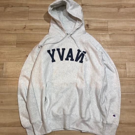 20OFFCALIFOLKSCHAMPION REVERSE WEAVE HOODED PULLOVER SWEATNAVY