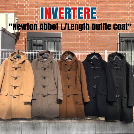 【10％OFF】INVERTERE ”Newton Abbot L/Length Duffle Coat”