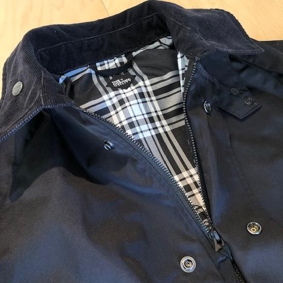 ジャケット・アウター CORONA UTILITY A-2 DECK JACKET CORONA ”A-2 Deck Jacket Long / Ester Gabardine”-Black