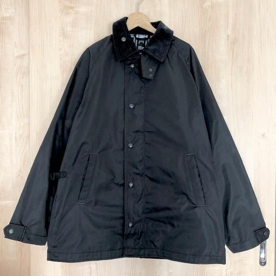 CORONA A-2 Deck Jacket Long / Ester Gabardine-Black