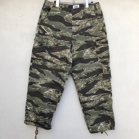 CORONAFATIGUE SLACKS -TIGER SLACKS / Tiger Stripe w/Special Bio Wash