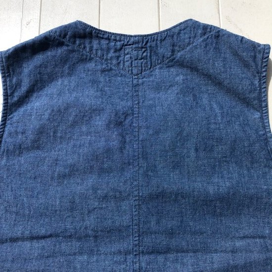 POST O'ALLS ”#1512 Royal Traveler”vintage sheeting chambray