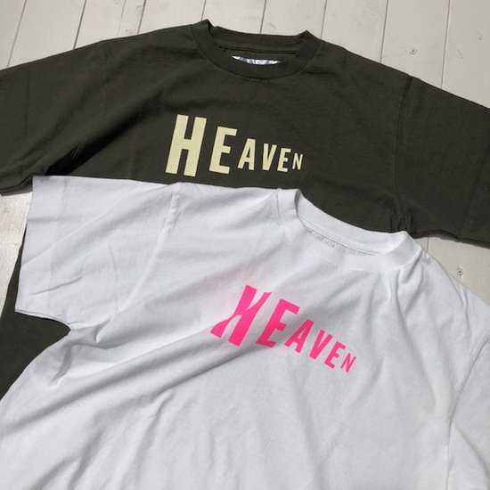 N.O.UN ”PRINT TEE”HEAVEN<img class='new_mark_img2' src='https://img.shop-pro.jp/img/new/icons13.gif' style='border:none;display:inline;margin:0px;padding:0px;width:auto;' />