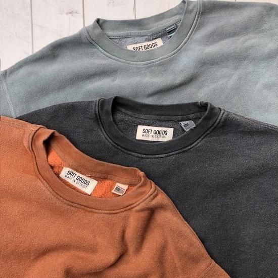 SOFT GOODS ¡ÉCrew-Neck SWEAT¡É<img class='new_mark_img2' src='https://img.shop-pro.jp/img/new/icons14.gif' style='border:none;display:inline;margin:0px;padding:0px;width:auto;' />