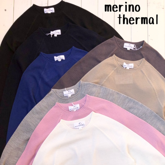 SECOURS ”Merino Thermal Crew-Neck 2024”
