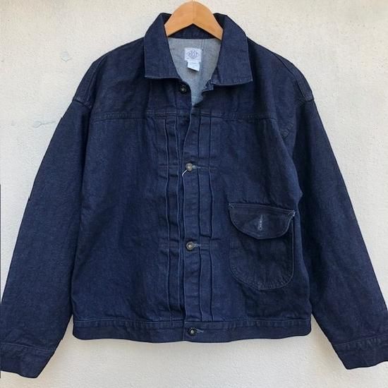POST O'ALLS”Ranchero 2”12oz. selvedge denim indigo”- SECOURS POST O'ALLS”Ranchero 2”12oz. selvedge denim indigo”- SECOURS