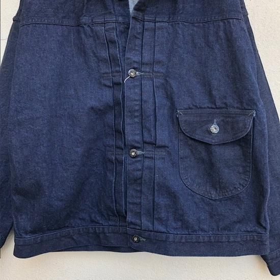 POST O'ALLS”Ranchero 2”12oz. selvedge denim indigo”- SECOURS