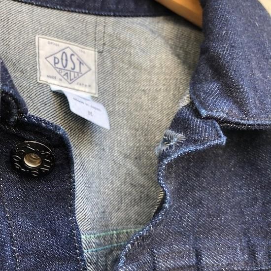 POST O'ALLS”Ranchero 2”12oz. selvedge denim indigo”- SECOURS POST O'ALLS”Ranchero 2”12oz. selvedge denim indigo”- SECOURS