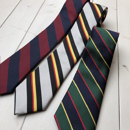 NAVY ROOTS REP TIE 