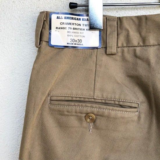 ALL AMERICAN KHAKIS ベージュ チノパン 32 ALL AMERICAN KHAKIS