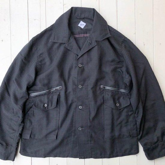 CORONA 6POCKETS JAC SHIRTFINE PATTERN / BLACK