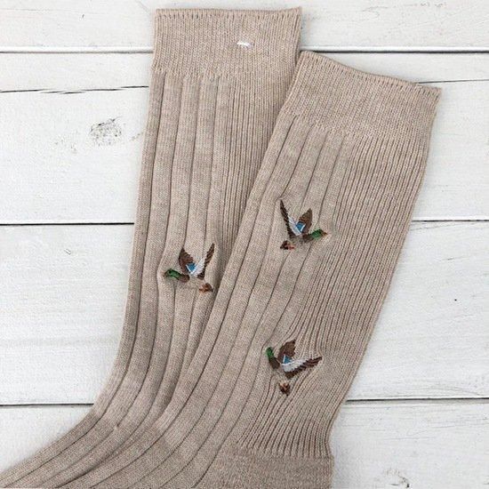 NAVY ROOTS Hunting pile rib socksDuck