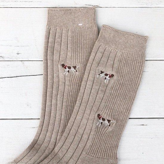 NAVY ROOTS Hunting pile rib socksDog