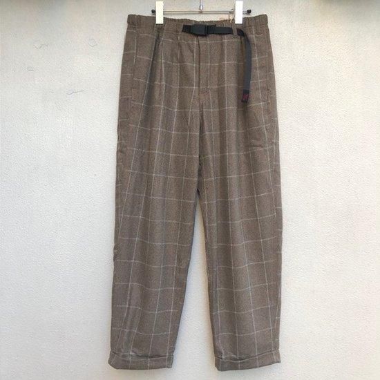 10OFFGramicci WOOL BLEND 1TUCK TAPERED PANTS 