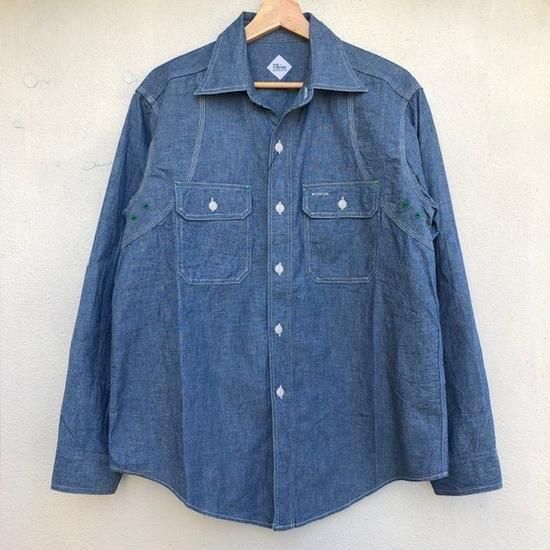 CORONA W-YOKE SHIRTɡCOTTON CHAMBRAY