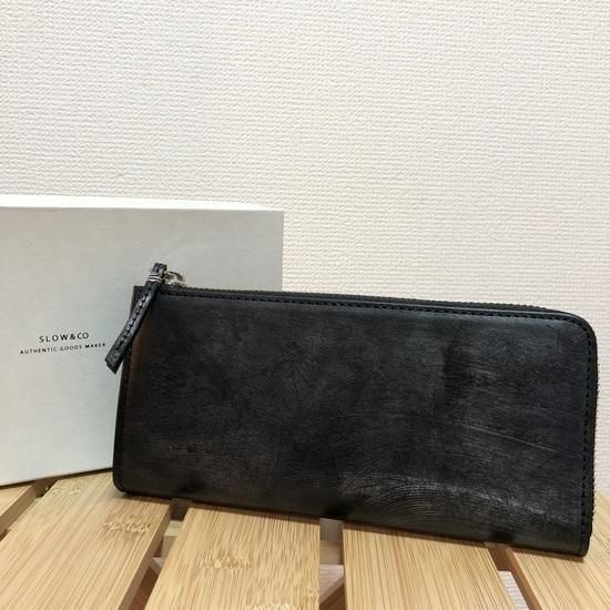 SLOWbridle L zip long wallet