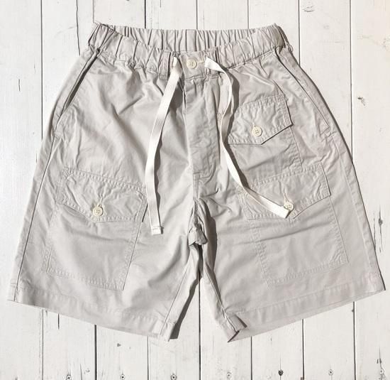 POST O'ALLS Town & Country Shortspoplin stone
