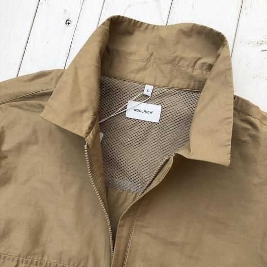 20OFFWOOLRICH CORDURAWOOL ZIP-UP SHIRT