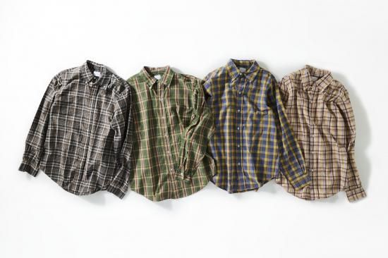 ڤͽ915ޤǡFAR EAST MANUFACTURINGB.D SHIRTS#022 Cotton 100% Madras Plaid