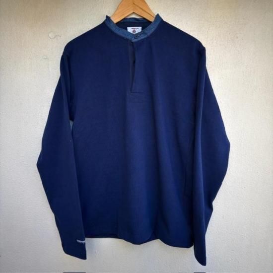 BARBARIAN 12oz HENLEY LONG denim collar