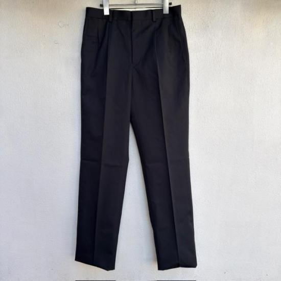 <img class='new_mark_img1' src='https://img.shop-pro.jp/img/new/icons6.gif' style='border:none;display:inline;margin:0px;padding:0px;width:auto;' />Pt.Alfred #55844 2Tuck Trousers/VENTILE BLACK