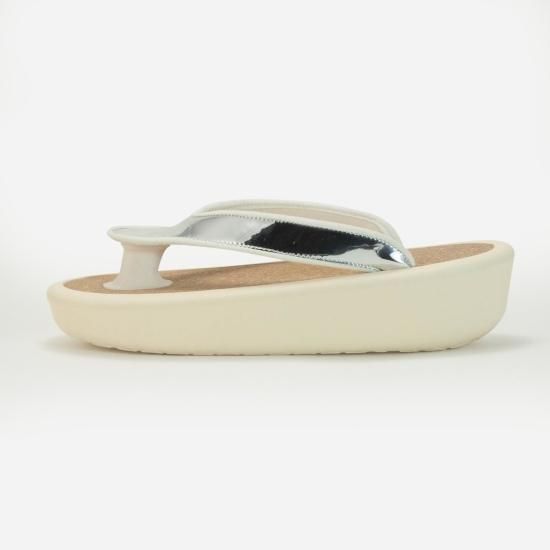 【希少・美品】 ojojo ホワイト コルク サンダル Mサイズ 雪駄 OJOJO 01 / WHITE / CORK - OJOJO NAITO｜オンラインショップ