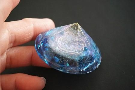 オルゴナイト 宇宙 ダイヤ型 中 Maiaamy アート スピリチュアル オルゴナイト 宇宙 ダイヤ型 中 Maiaamy アート スピリチュアル