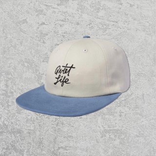 THE QUIET LIFE/script polo hat-made in USA