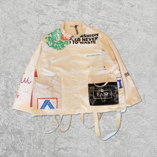 SUNNY SIDE UP/white bag coverall one