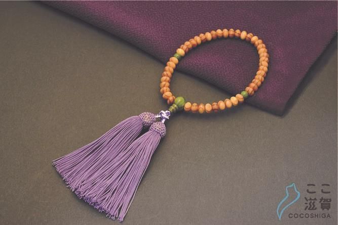 珠玉 近江の数珠職人が手掛けた念珠 女性用【株式会社カワサキ】 - 滋賀の