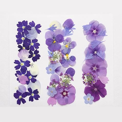 TROLLBEADS エイジレスビューティ フラワー ブルー系 リトルベル/エクセレントブルー （プリザーブドフラワー） | 最高級