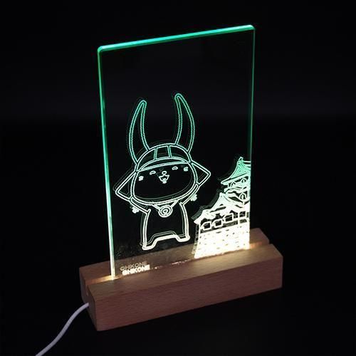可愛い「ひこにゃん」LEDスタンド【江州計器工業株式会社】 - 滋賀の
