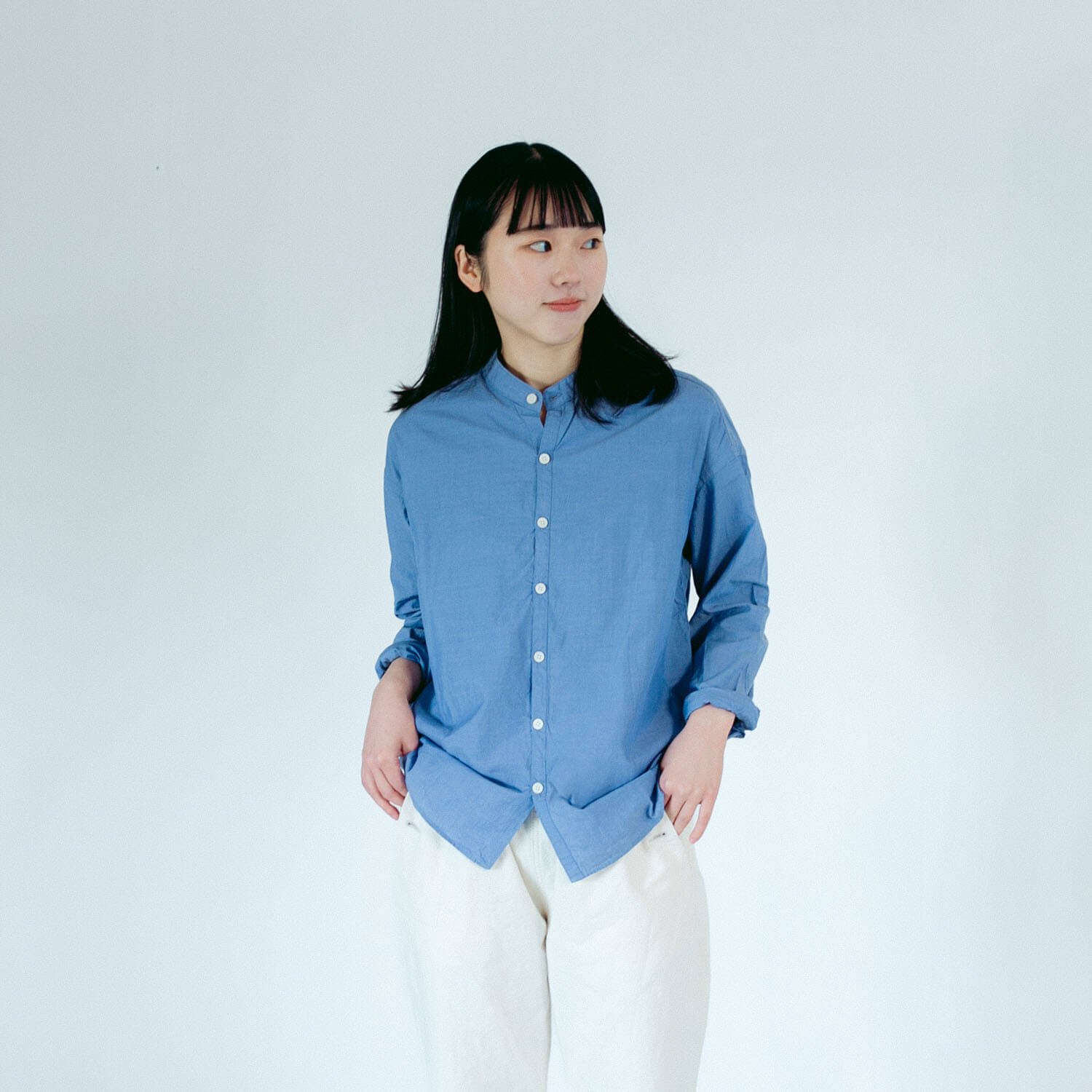 MUYA_Drop_Shoulder_Atelier_shirts_stand_collar_blue02