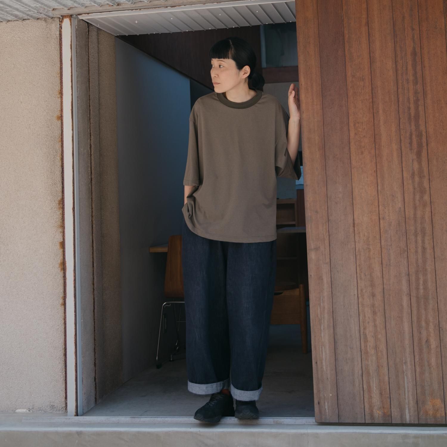 Three quarter sleeveT-shirts/2color/No.2516 - MUYA SHOP Three quarter sleeveT-shirts/2color/No.2516 - MUYA SHOP