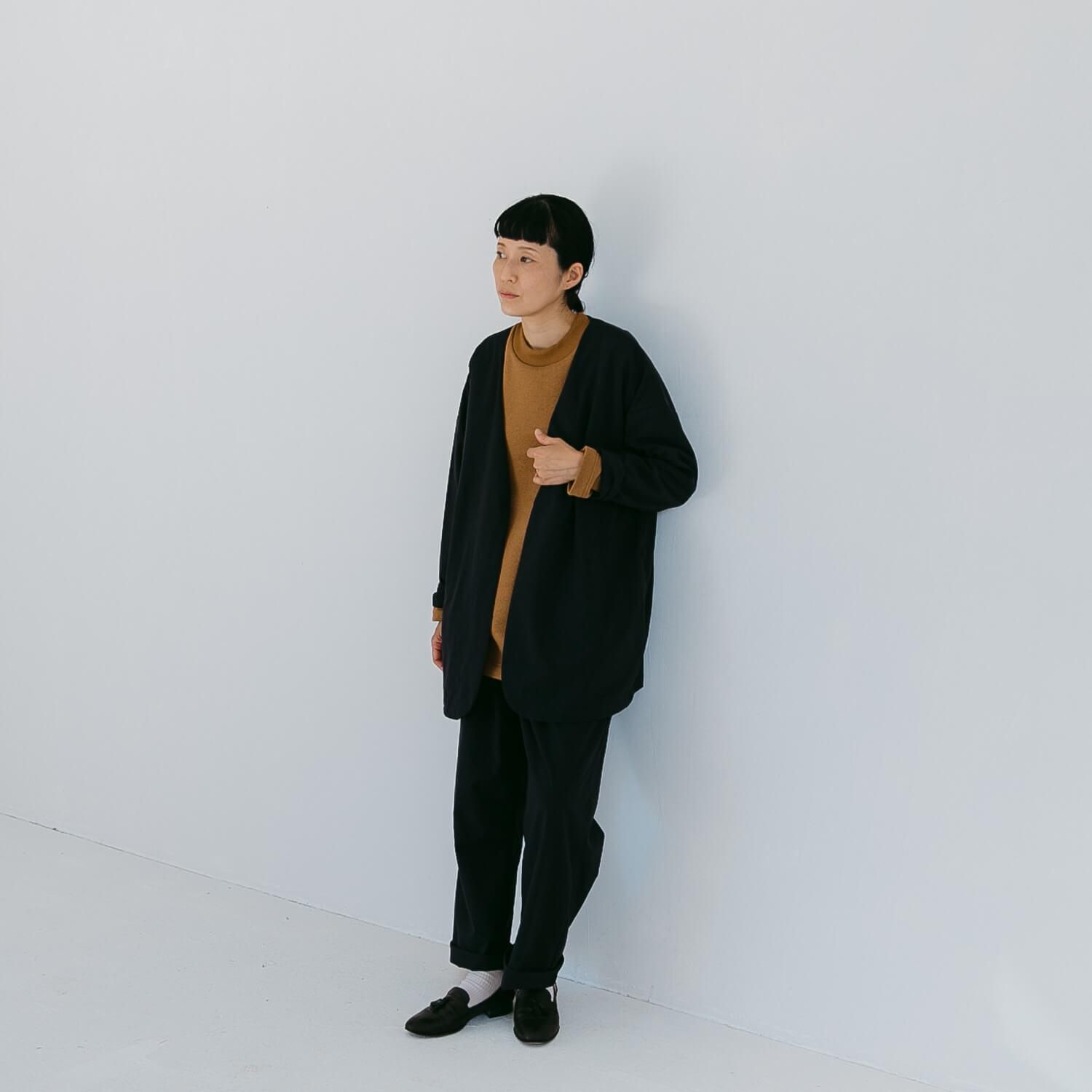 Nylon round cardigan/3color/No.2424 - MUYA SHOP Nylon round cardigan/3color/No.2424 - MUYA SHOP