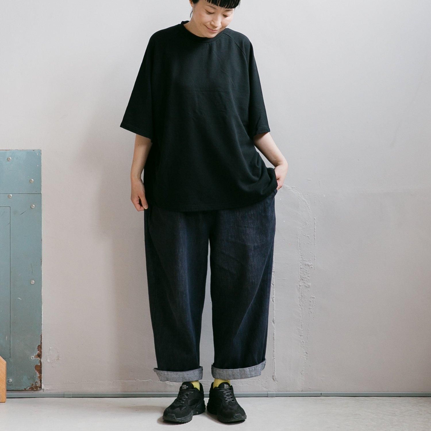 Raglan sleevestraight T-shirts/5color/No.2081 - MUYA SHOP