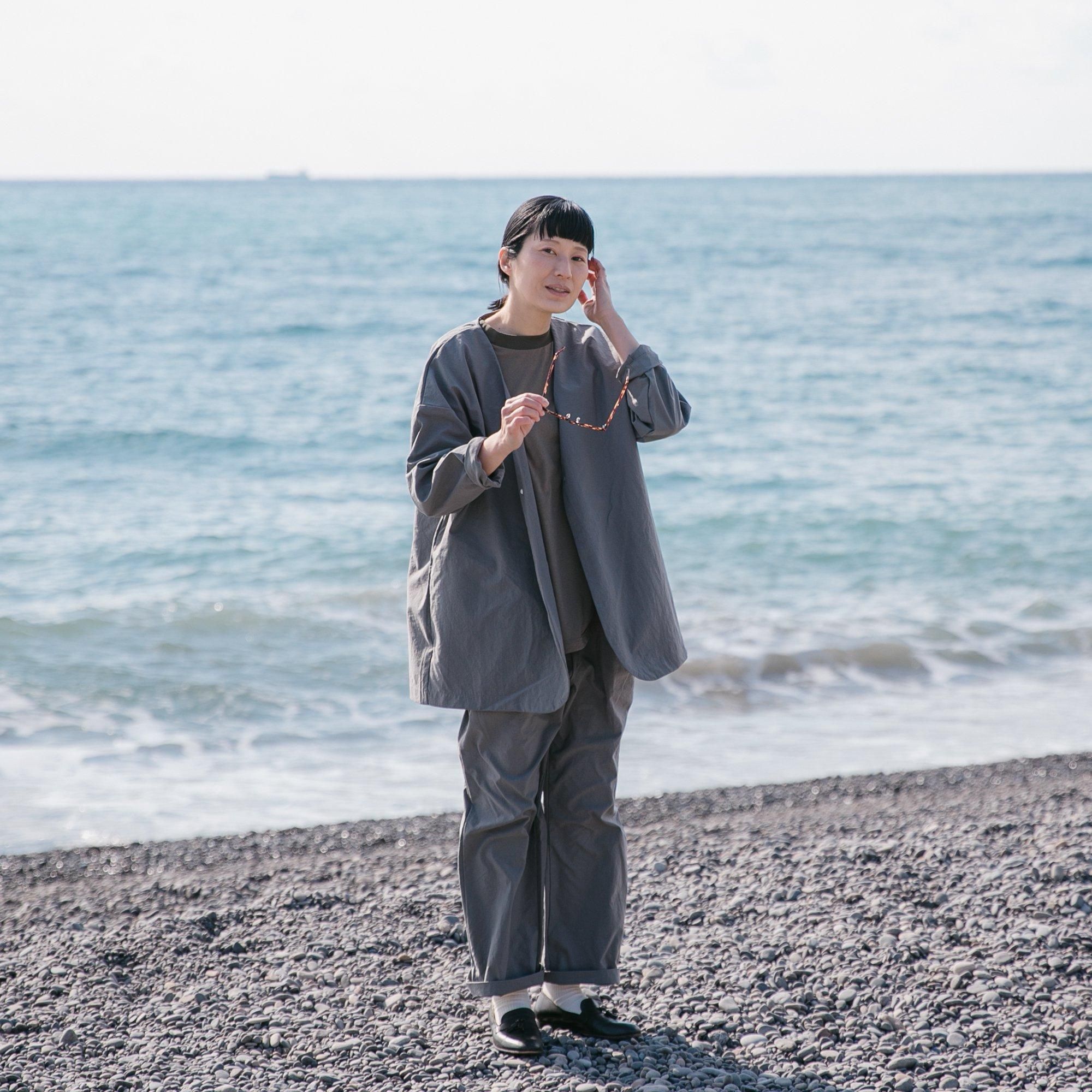 Nylon round cardigan/3color/No.2424 - MUYA SHOP Nylon round cardigan/3color/No.2424 - MUYA SHOP
